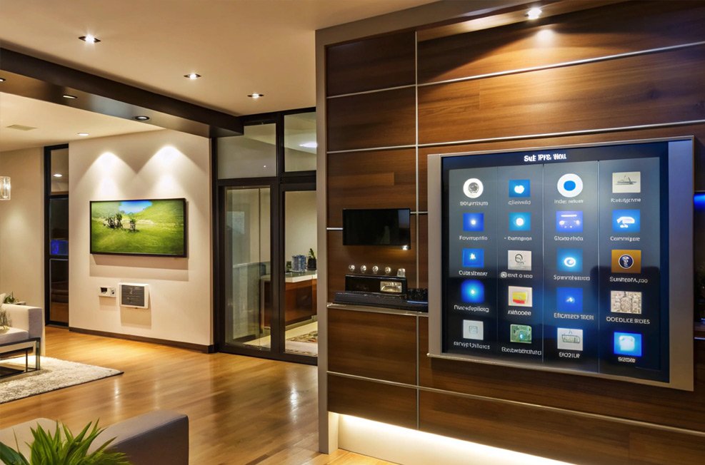 Blue Jewel smart-home interior
